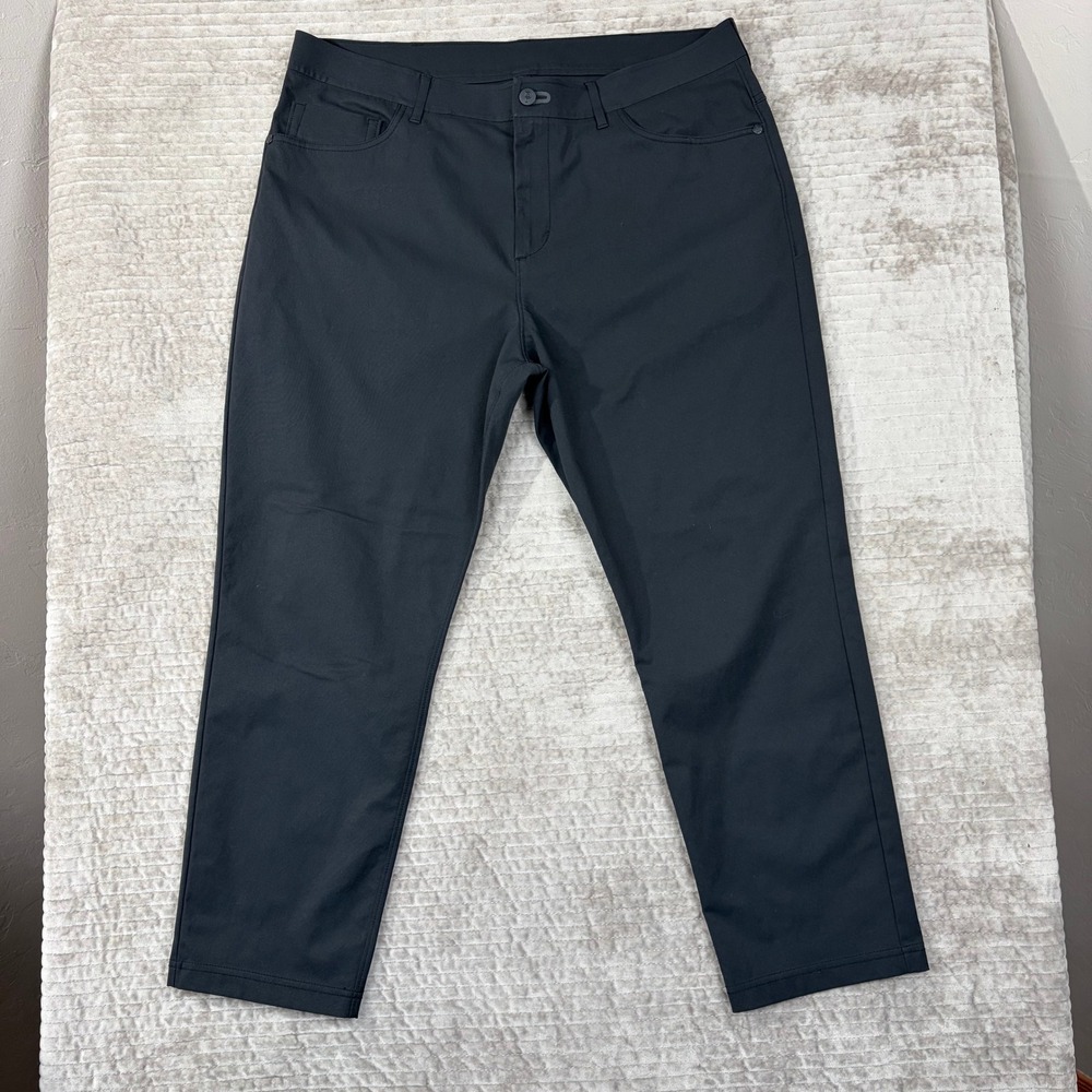 Public Rec All Day Every Day 5-Pocket Pants Mens 36x28 Black Performance Chino